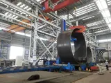 EZW11S-150/3200 Heavy Plate Rolling Machine in Wind Towers