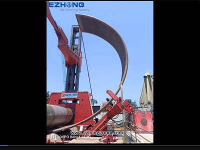 Rolling Process for EZHONG Plate Rolling Machine
