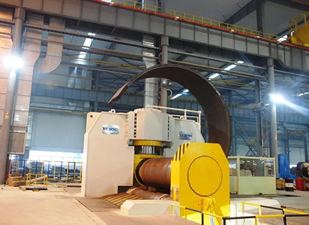 High-Pressure Plate Rolling Solution for Hybrid Gas Project