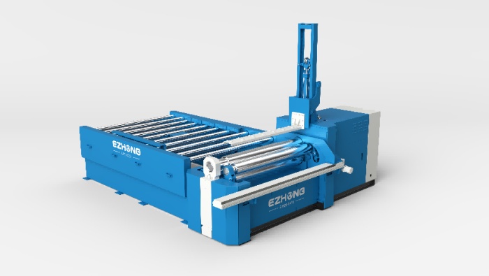 EZHONG Electro-hydraulic Servo Fully Automatic Four-Roll Plate Bending Machine
